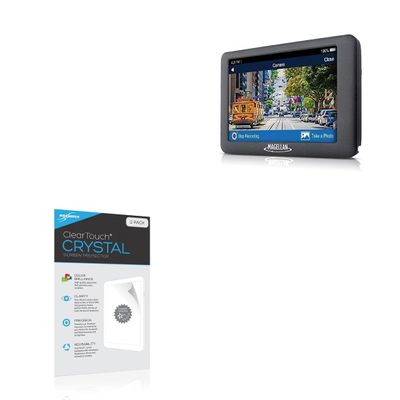 BoxWave Screen Protector Compatible With Magellan RoadMate 6615-LM - ClearTouch Crystal (2-Pack), HD Film Skin - Shields From Scratches