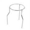 EISCO Tripod Stand - Circular - Nickel Plated Steel Wire - 8" Tall view 1