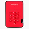 iStorage diskAshur2 SSD 256GB Red| Secure portable solid state drive | Password protected | Dust & water resistant | Hardware Encryption view 1