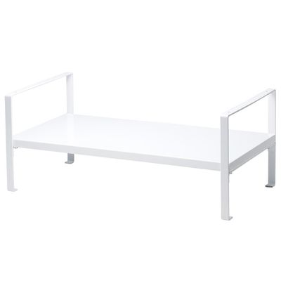 Sonic DA-5904-W Desk Stand, 2-tier Height Adjustment, Width 19.3 inches (490 mm), White