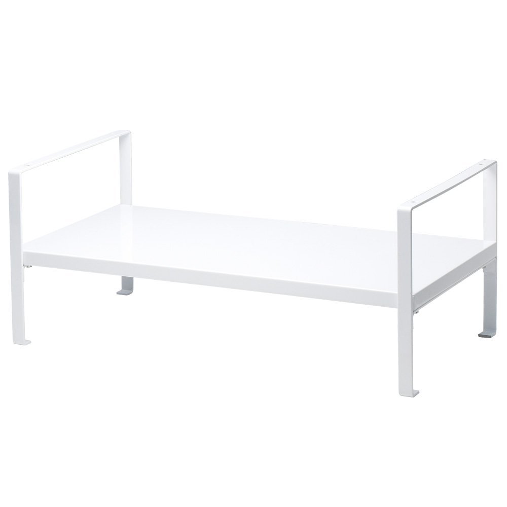 Sonic DA-5904-W Desk Stand, 2-tier Height Adjustment, Width 19.3 inches (490 mm), White