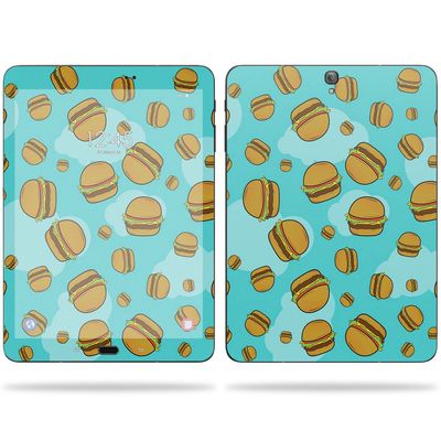 MightySkins Skin Compatible with Samsung Galaxy Tab S3 (2017) 9.7" Sticker wrap Cover Sticker Skins Burger Heaven