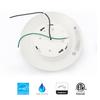 JULLISON 6 Inch LED Low Profile Recessed & Surface Mount Disk Light, Round, 15W, 900 Lumens, 3000K Warm White, CRI80, Driverless Design, Dimmable, cETLus Listed, White(1 Pack) view 4