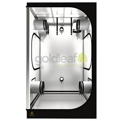 Secret Jardin DARKROOM 3.0 DR120, 47" x 47" x 79", Black Indoor Grow Equipment, Grow Tent