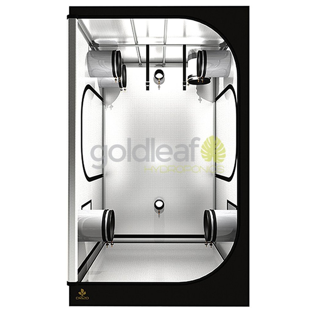 Secret Jardin DARKROOM 3.0 DR120, 47" x 47" x 79", Black Indoor Grow Equipment, Grow Tent