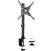 VIVO Ultra Wide Screen TV and Monitor Desk Mount, Adjustable Height and Tilt Stand for Screens up to 42 inches, Black, STAND-V101C view 1