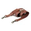 VINTAGE COUTURE Leather Adjustable Padded Replacement Shoulder Strap with Metal Swivel Hooks for Messenger, Laptop, Camera, Duffle Bags & More view 1