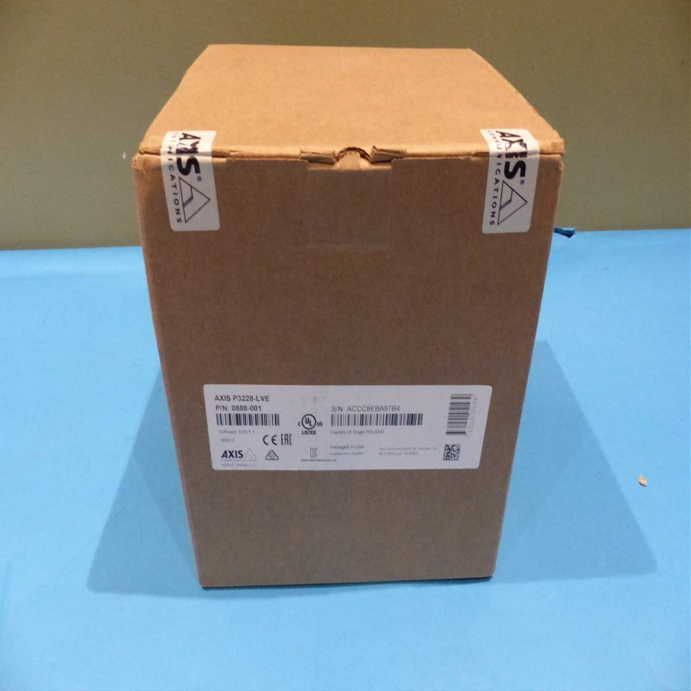 AXIS B093049 Outdoor PTZ Network Surveillance Camera, 8.6 W, 48 V, White