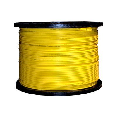 1000ft Yellow Zipcord Singlemode Duplex Fiber Optic Cable, 9/125 ( 1 PACK ) BY NETCNA