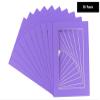 13x19 Mat for 18x24 Frame - Precut Mat Board Acid-Free Show Kit with Backing Board, and Clear Bags Light Purple 13x19 Photo Matte For a 18x24 Picture Frame Matboard for Framing, Pack of 10 Mats view 2