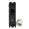 ABB Q-Line THQL1120DFP 20A Dual Function AFCI/GFCI Circuit Breaker 20 Amp Single Pole 120 VAC Breaker Arc Fault Circuit Interrupter & Ground Fault Circuit Interrupter Plug-in Mount Type view 1