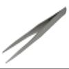 7" Stainless Steel Utility Tweezers w/Smooth Points Jewelry Making Soldering Tool view 1