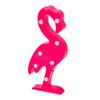 Global Gizmos Free Standing Marquee LED Flamingo, Plastic, Pink view 2