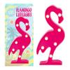 Global Gizmos Free Standing Marquee LED Flamingo, Plastic, Pink view 4