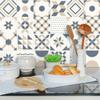 Ambiance col-RV-0339_20x20cm Cement Tile Wall Decals, 20 x 20 cm, Design Ornaments view 1
