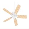 Wavey Peach - Ceiling Fan Skin Kit fits most 42 inch fans (FAN and BLADES SOLD SEPARATELY) view 1