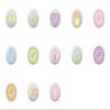 SET OF 13 KNOBS - Gingham Critters Flowers Hearts and Buttons Collection - DECORATIVE Ceramic Dresser Drawer PULLS Cabinet Cupboard KNOBS view 1
