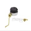 Aspen Creative 21306 3 Speed Ceiling Fan Light Switch with Pull Chain, Polished Brass 3 view 1