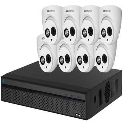 16 Channel HD-AVS DVR PantherView Kit 8 Dome 1080P Cameras with 2TB