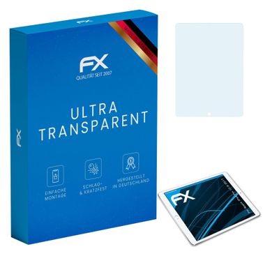 atFoliX Screen Protection Film compatible with Apple iPad Pro 12.9 2017 Screen Protector, ultra-clear FX Protective Film (2X)