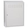 24" Height 10" Deep Security Wall Mount Grey V-Rack Transit Box view 1