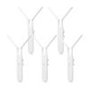 Ubiquiti Networks 5X Unifi AC Mesh 867Mbit/s Power Over Ethernet (PoE) White WLAN Access Point view 1