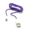 Purple 3ft USB Cable Rapid Charger Sync Power Wire Micro-USB Data Cord Supports Fast Charging for Boost Mobile Samsung Galaxy J7 - Boost Mobile Samsung Galaxy J7 Perx view 3