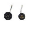ALITOVE 5 Pairs 3 Pin Waterproof IP65 Male Female Plug LED Connector view 2