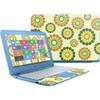 MightySkins Skin Compatible with HP Stream 11" (2017)  Hippie Flowers | Protective, Durable, and Unique Vinyl Decal wrap Cover | Easy to Apply, Remove, and Change Styles | Made in The USA view 1