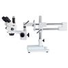 AmScope 7X-90X Simul-Focal Stereo Boom Stand Microscope with a Fluorescent Light view 2