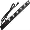X1 24-Inch 6 Individually Switched Outlet Metal Power Strip, 2066MN, White view 1