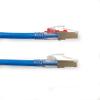 Black Box CAT6A 650-MHz Locking Snagless Patch Cable S/FTP CM PVC BL 3FT - 3 ft Category 6a Network view 2