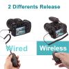 Remote Shutter Release for Canon EOS R, RP, 850D, T7, 5D Mark IV, Fujifilm XT-3, X-T30 II - Wireless Camera Remote Control - Replaces Canon RS-80N3, RS-60E3, Fuji RR-100, Olympus RM-CB2 view 2