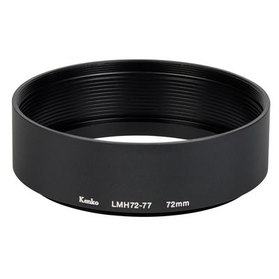 Kenko Lens Hood Lens Metal Hood LMH72-77 BK 72mm Aluminum Consolidated Possible 792087
