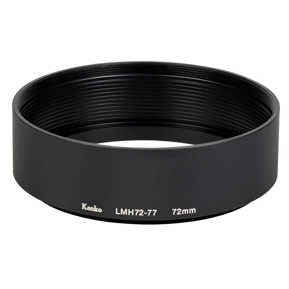 Kenko Lens Hood Lens Metal Hood LMH72-77 BK 72mm Aluminum Consolidated Possible 792087