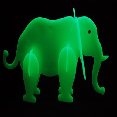 Glow in The Dark 3D Safari Animals (Elephant)