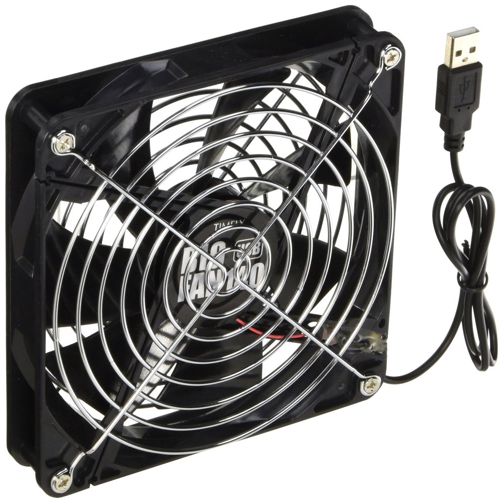 Timely USB Fan [5.5 inch (140 mm) Square Fan Model] BIGFAN140U