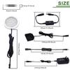 AIBOO Under Cabinet LED Puck Lights Kit with Touch Dimming Switch for Ambiance Atmosphere Night Lighting (4 Lights,Daylight White) view 3