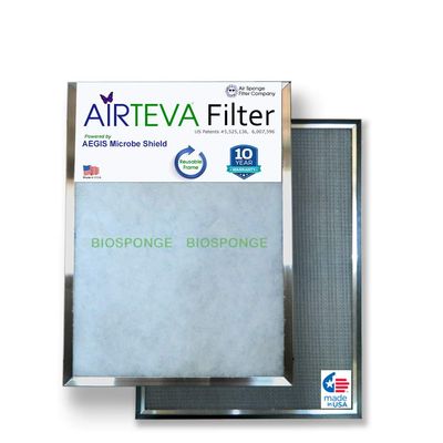 AIRTEVA Custom Sized Furnace Filter with BioSponge Insert(s)