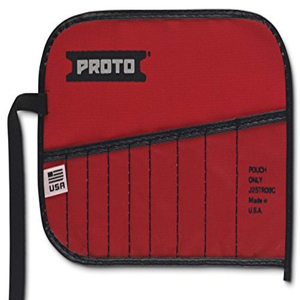 Red Tool Roll 9 Piece