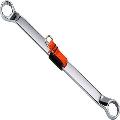 Tether-Ready Full Polish DBL Wrench 5/16" x 3/8" 12 PT