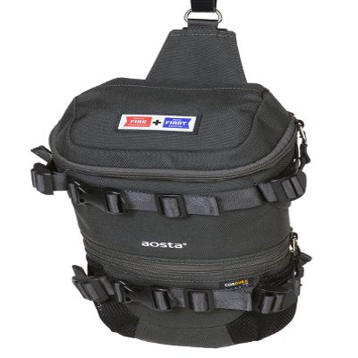 (Kenko) Aosta AOC-AZ1BZM-CGY Zoom Bag, Alezzo Body Zoom Bag, Medium, Charcoal Gray, For Camera Storage, 0.6 gal (2.7 L)