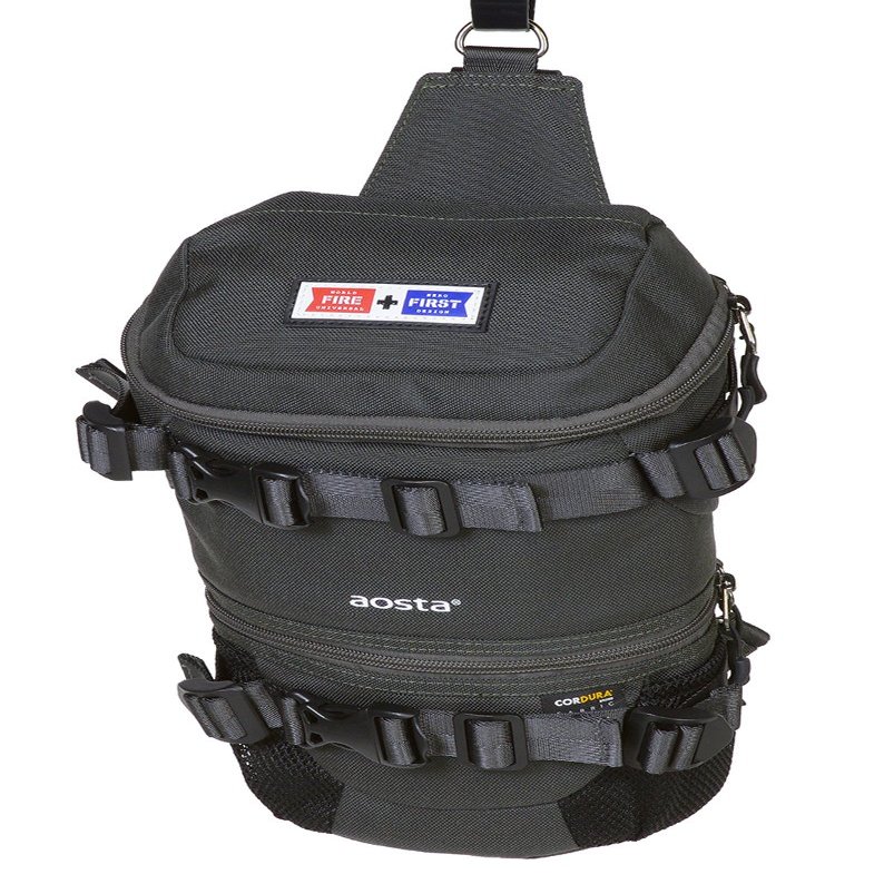 (Kenko) Aosta AOC-AZ1BZM-CGY Zoom Bag, Alezzo Body Zoom Bag, Medium, Charcoal Gray, For Camera Storage, 0.6 gal (2.7 L)