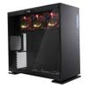 IN WIN 303 Black Mid Tower ATX Computer Case with Aurora RGB Fan Kit (3 Fans, 2 LED Strips, Remote Control) view 1