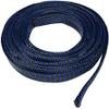 100 FT 1/2" 13mm Black Blue Expandable Wire Cable Braided Sleeving Sheathing Loom Tubing US view 1