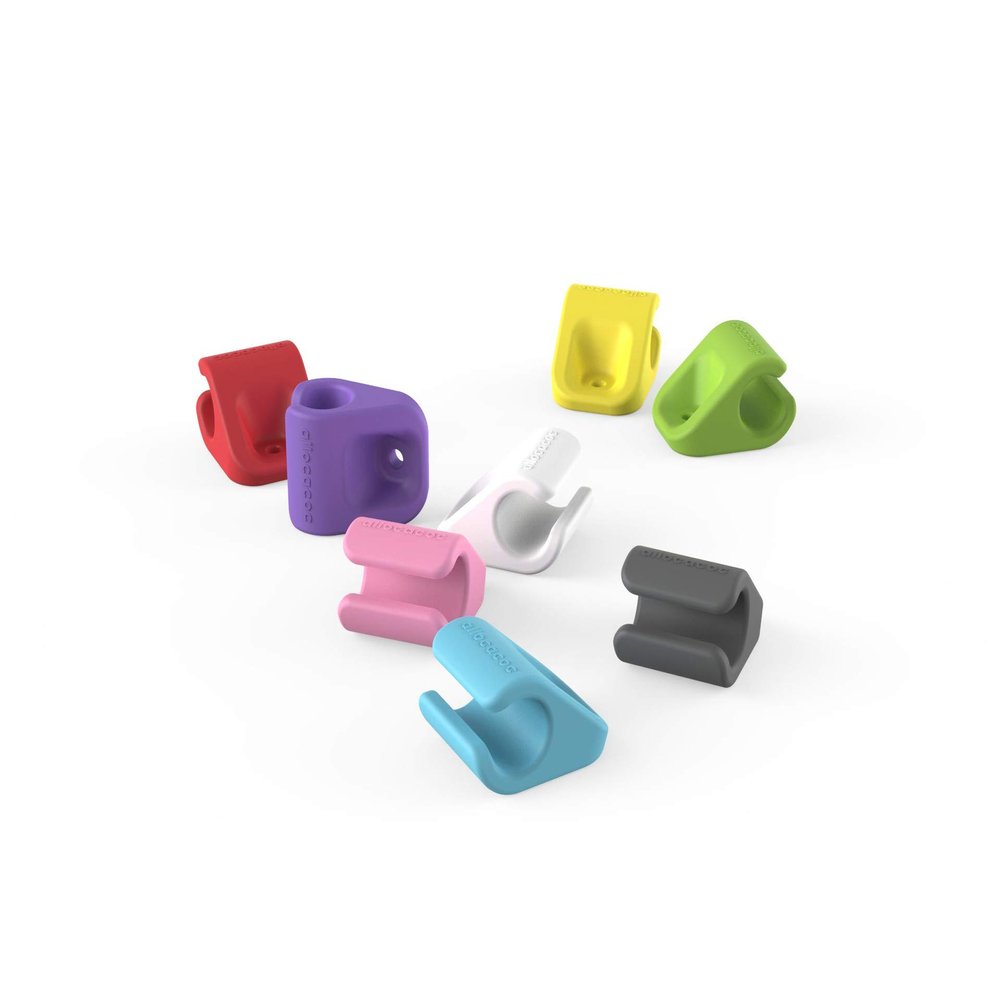 allocacoc Kabelfix 8-Pack, multicoloured