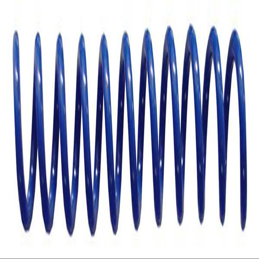 Spiral Coil Binding Spines 8mm x 381mm, Reflex Blue, 100/Pack