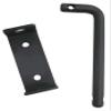 Wall Mounting Kit, Black Wrinkle view 1