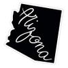 Arizona State Shape - 5" Vinyl Sticker - for Car Laptop I-Pad - Waterproof Decal view 1