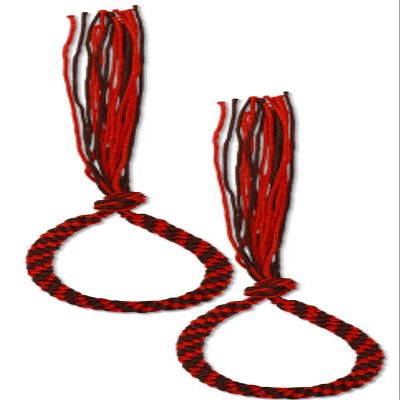 RING TO CAGE Muay Thai Armband (Pa-Prajiad) - 21 Colors (Brown/Red)